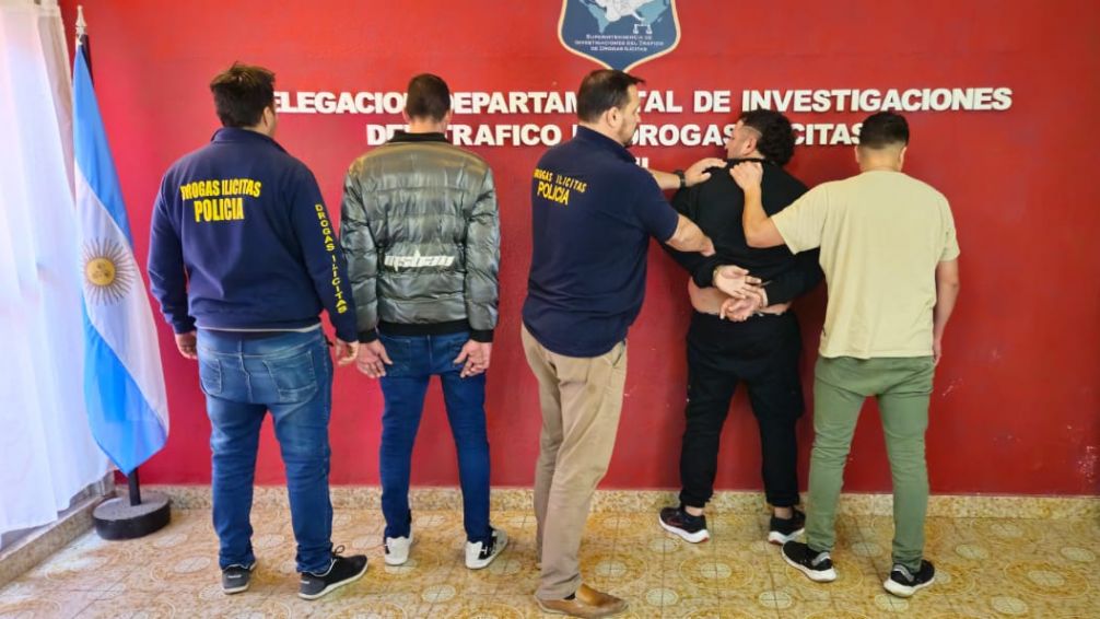 Detienen a integrantes de una banda narco en Tandil, Azul y Olavarría