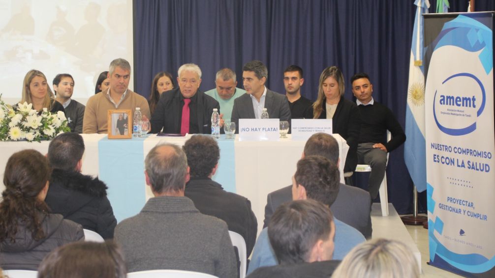 Amemt presentó los avances del Complejo Sanitario y confirmó la compra de equipos