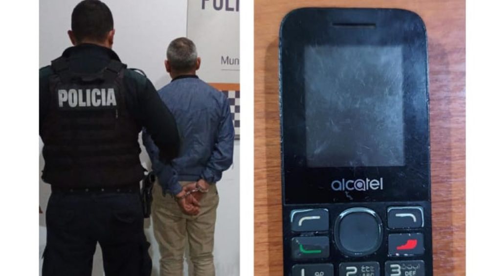 Con la ayuda de la víctima, se logró detener a uno de los autores de un asalto a mano armada