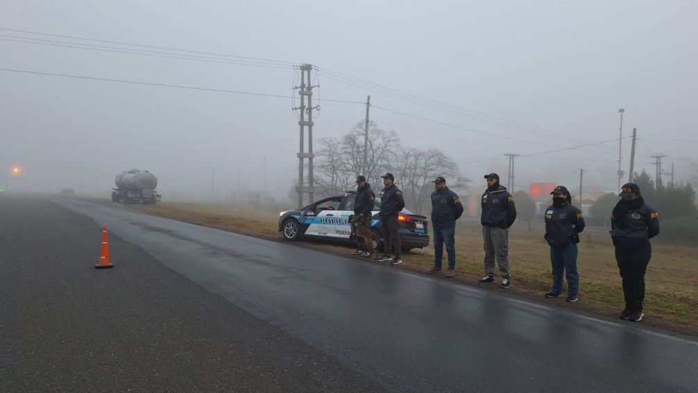 Se realizó un operativo de saturación sincronizada en los accesos a Tandil