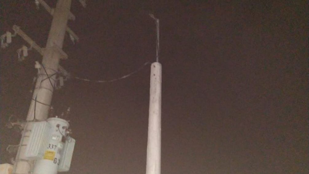 Nuevo robo de cables afecta el funcionamiento de un jardín y una agropecuaria