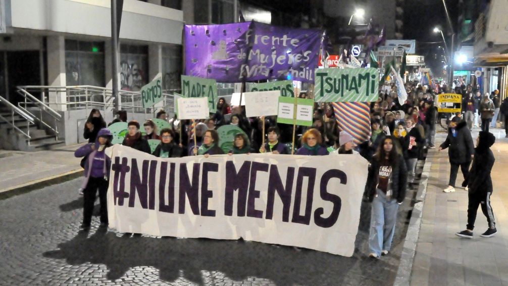 Ni Una Menos: se volvió a marchar en Tandil
