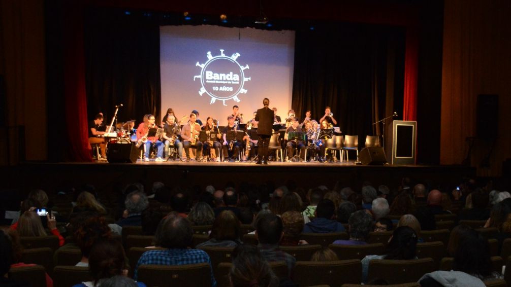 La Banda Municipal Juvenil de Música conmemoró su 10 Aniversario
