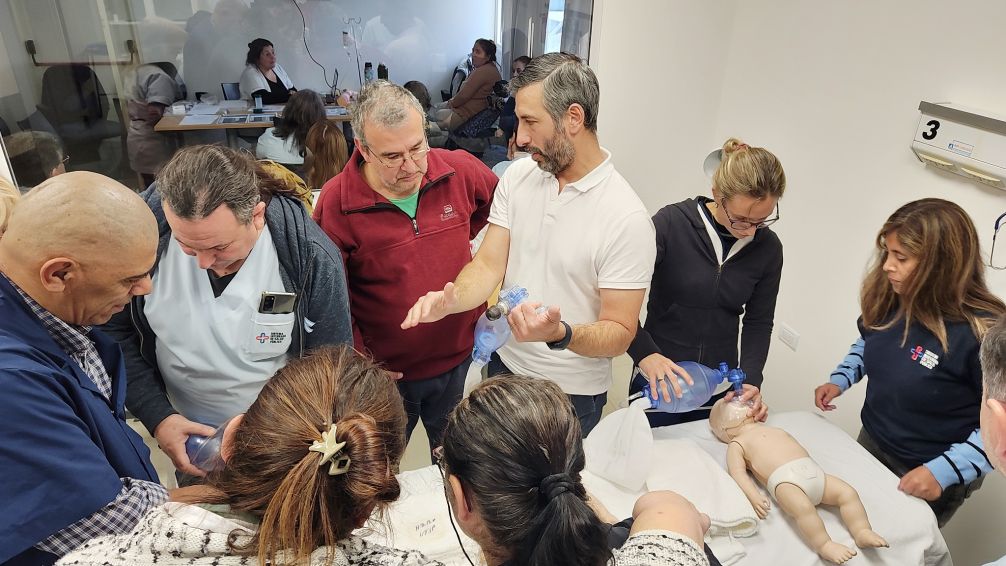 Jornadas de capacitación en patologías prevalentes y emergencias pediátricas