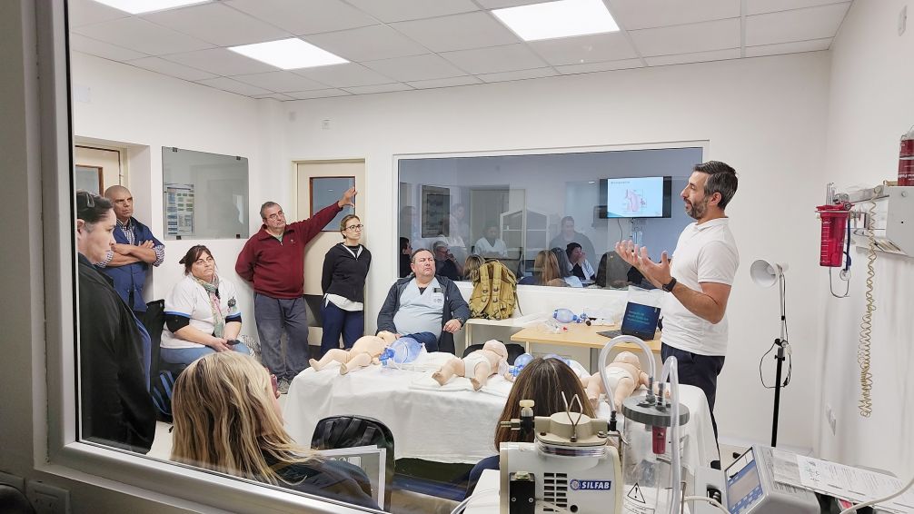 Jornadas de capacitación en patologías prevalentes y emergencias pediátricas