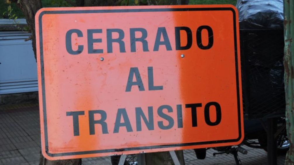 Corte de tránsito en Santamarina por la rotura de un caño de agua