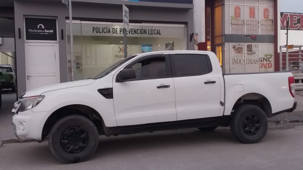 Recuperan en Tandil una camioneta robada en Mar del Plata