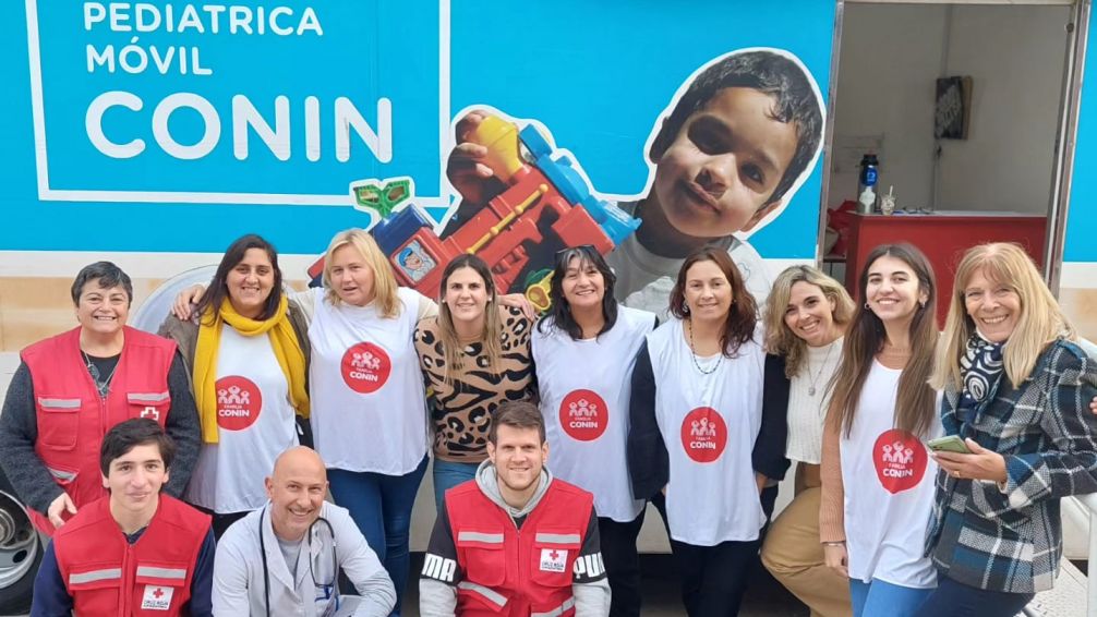 La Unidad Pediátrica Móvil de CONIN ya transita los distintos barrios de Tandil