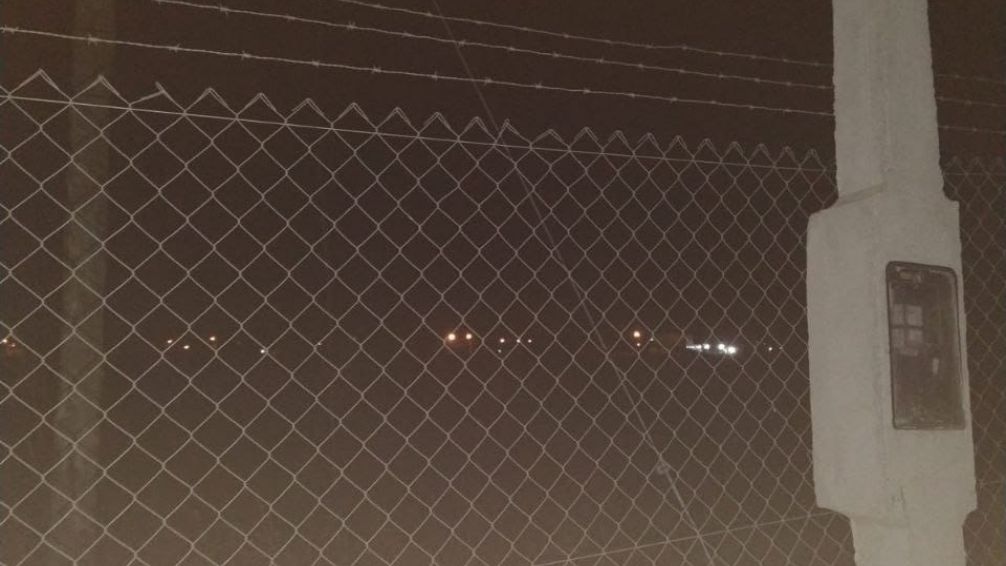 Robaron cables y la cruz del Calvario quedó sin iluminación