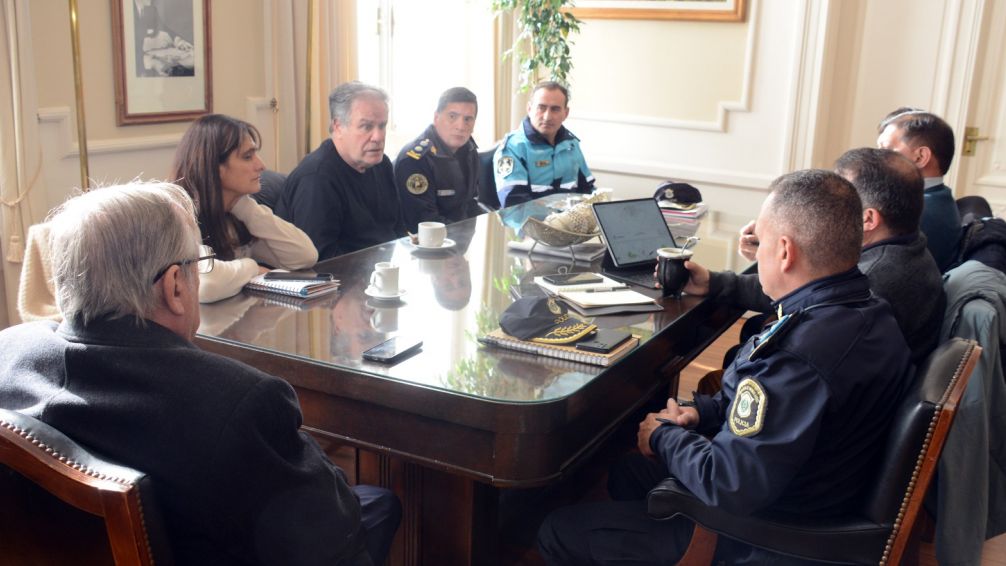 Autoridades del Ministerio de Seguridad estuvieron en Tandil