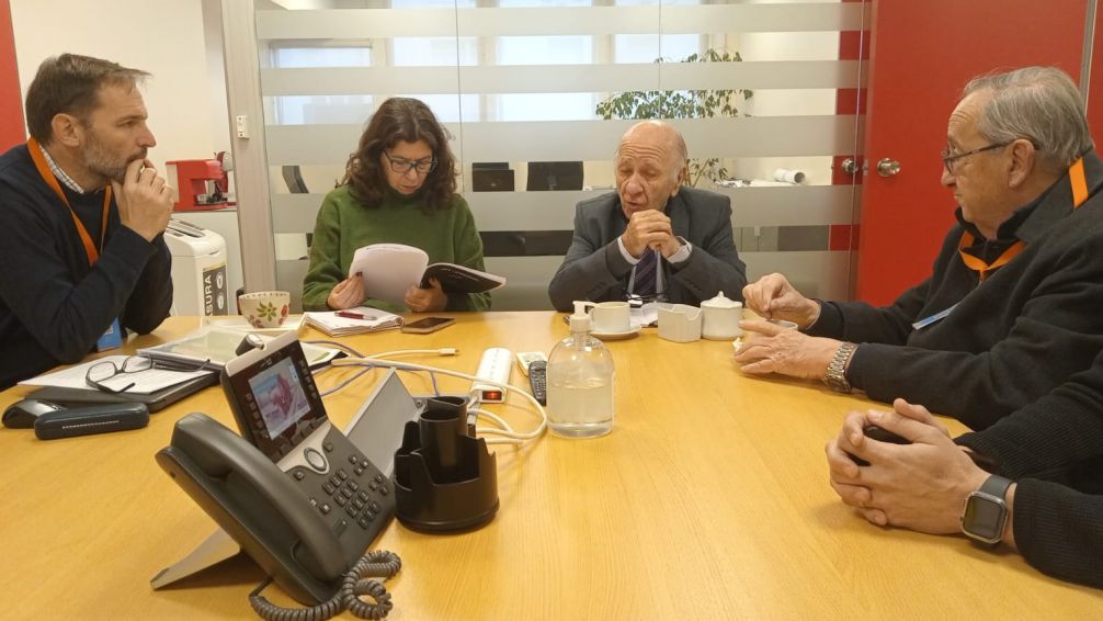 Lunghi encabezó nuevas gestiones por el tramo urbano de la 226