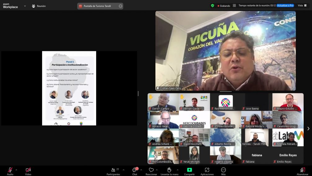 Tandil organizó una reunión de cooperación turística en el marco de Mercociudades