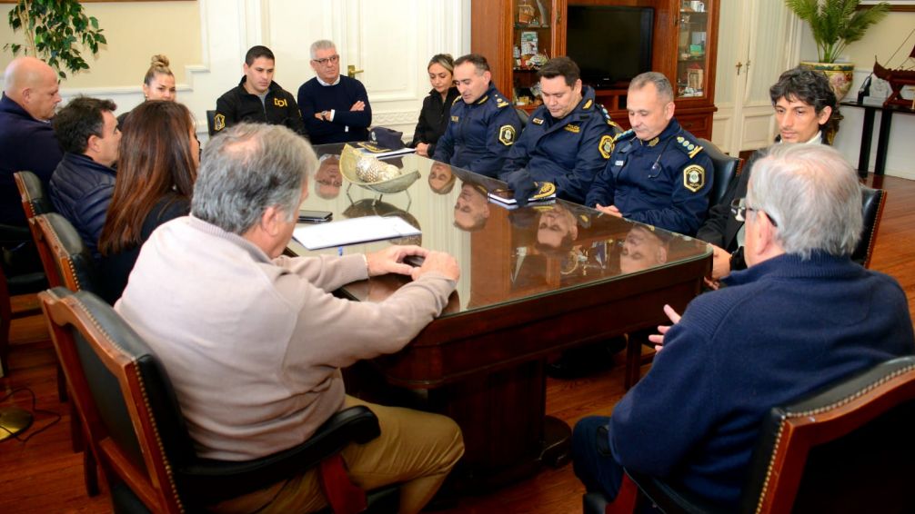 Miguel Lunghi destacó "la lucha que están llevando adelante con el robo de cables"