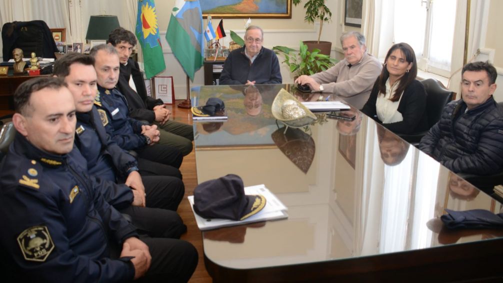 Miguel Lunghi destacó "la lucha que están llevando adelante con el robo de cables"