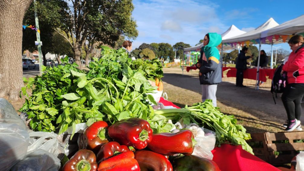 Exitoso paso del Mercado Alimenticio Barrial por La Estación
