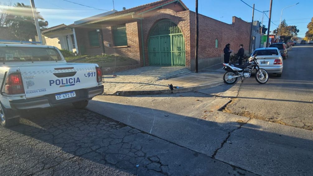 Se produjo un choque en Saavedra y Maipú