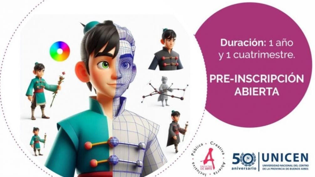 La Facultad de Arte ofrecerá una diplomatura en animación digital