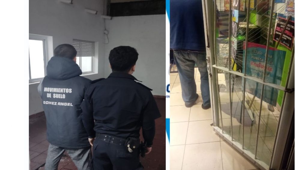 Un aprehendido por intentar robar en una agencia de quiniela