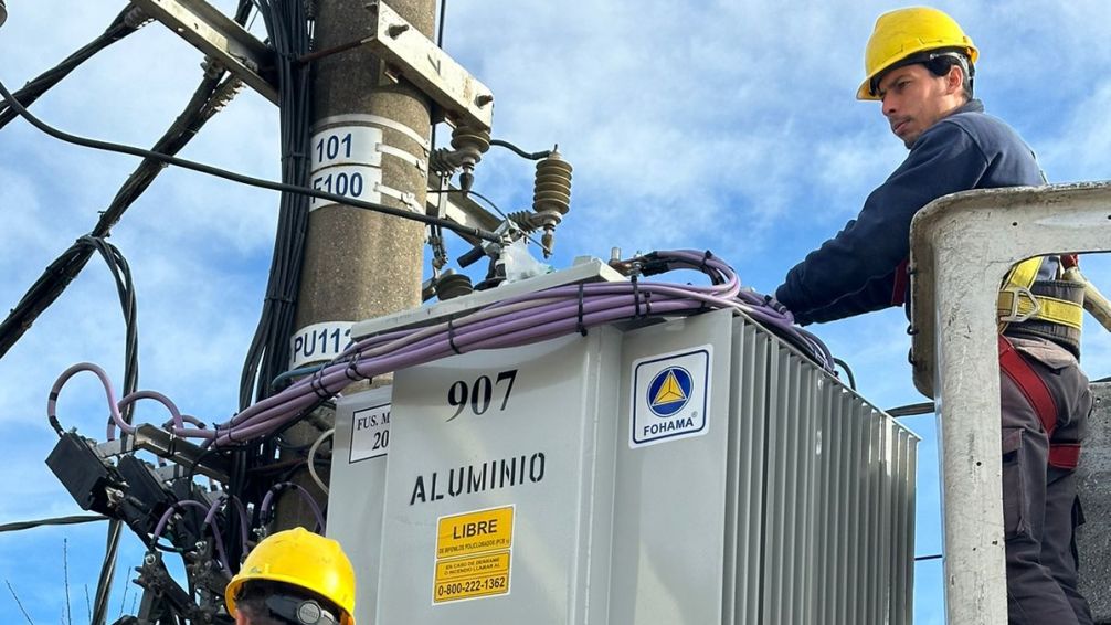 La Usina realizó trabajos en la red eléctrica en zona El Centinela