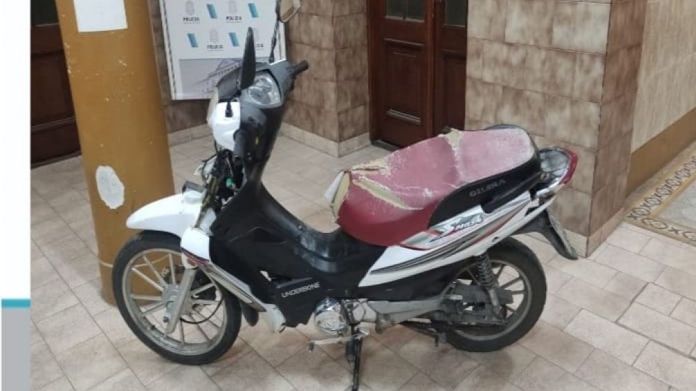 Un aprehendido tras intentar robar una moto