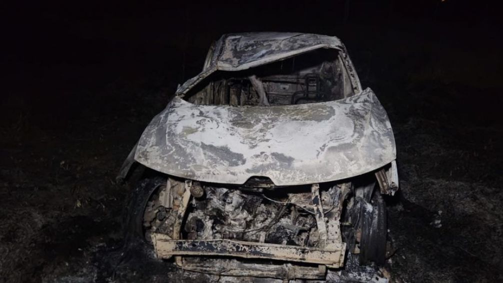 Un hombre murió tras el vuelco e incendio del auto en el que viajaba