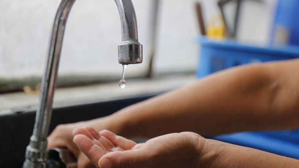 Corte de agua en un sector de la ciudad por la rotura de una cañería 