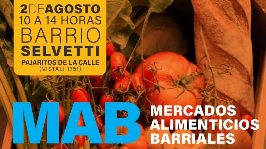 El Mercado Alimenticio Barrial llega mañana viernes al Barrio Selvetti