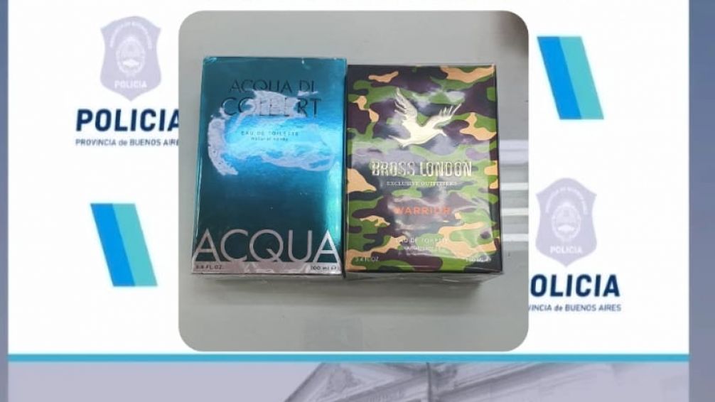 Un aprehendido por robar dos perfumes de una farmacia