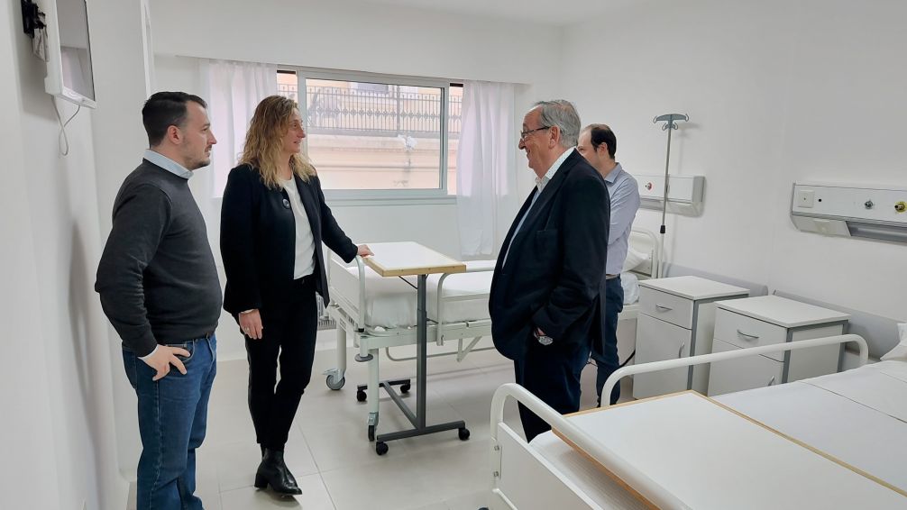 Avanzan las mejoras edilicias en el Hospital Santamarina