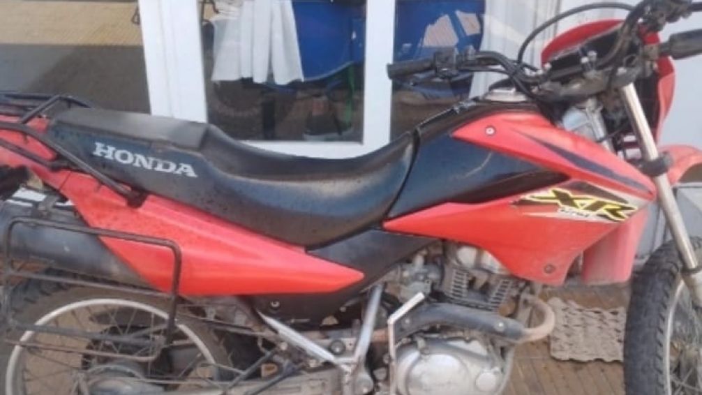 Se recuperaron tres motos que habían sido robadas