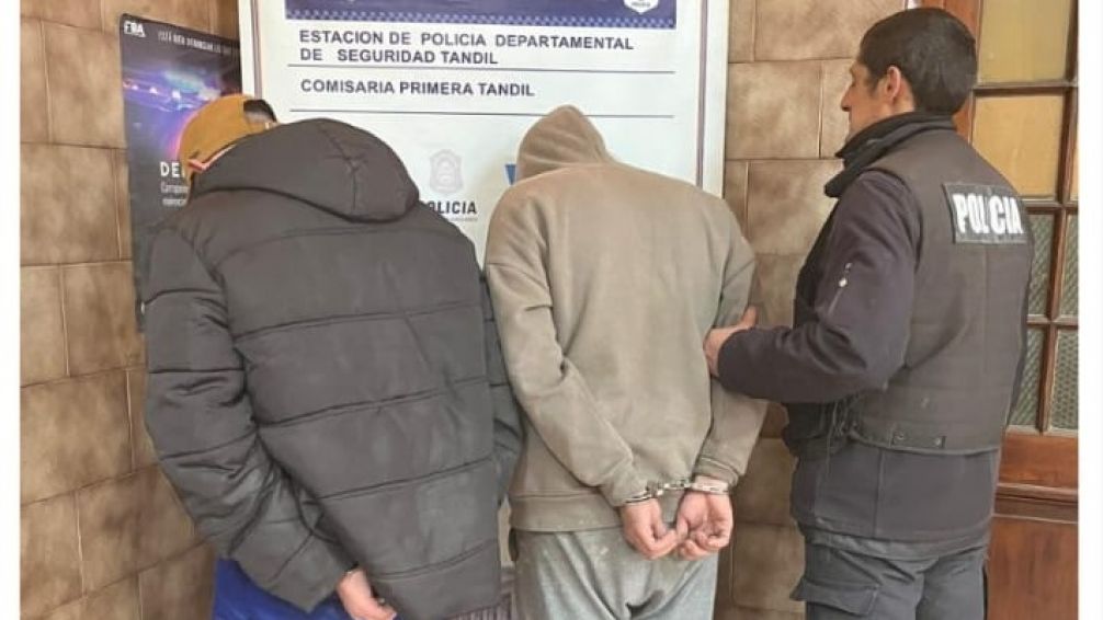 Detuvieron a dos personas que habían robado en una vivienda