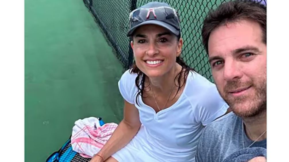 Juan Martín del Potro y Gabriela Sabatini jugarán una exhibición de dobles  mixto en el US