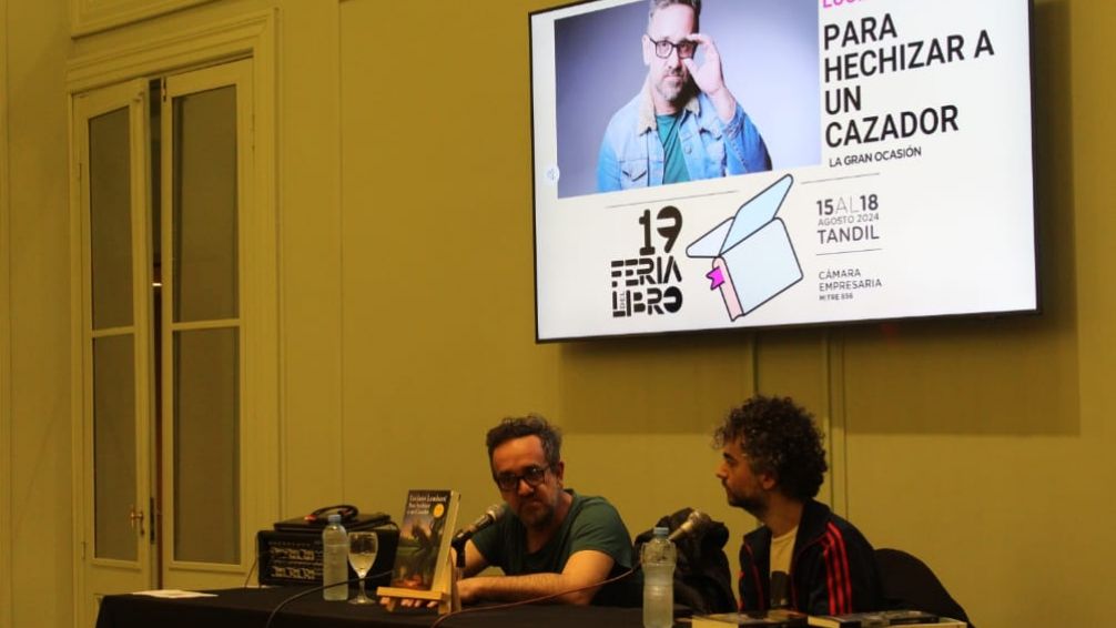 Luciano Lamberti: "No me molesta escribir a ciegas, poniendo el cuerpo"
