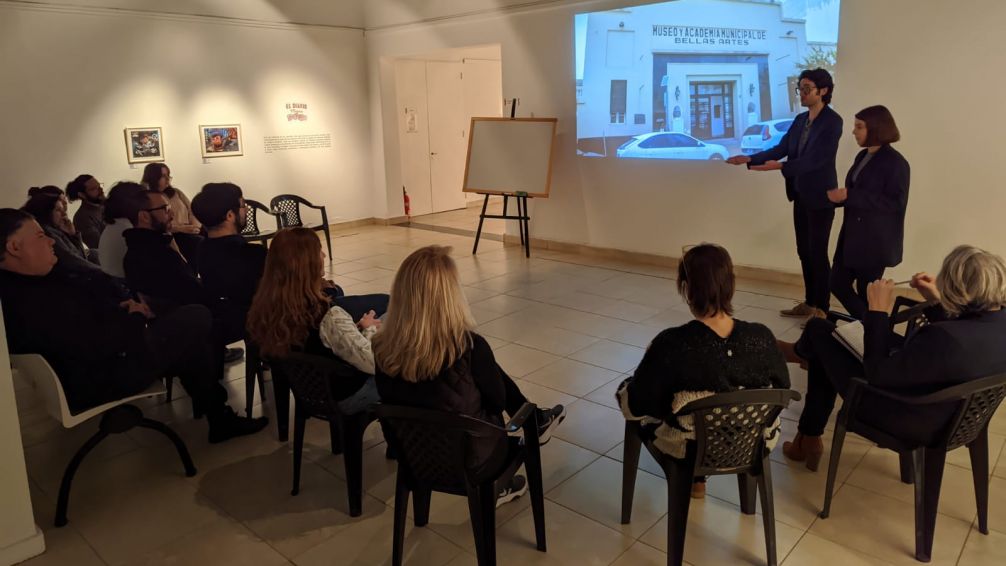 Personal del MUMBAT se capacita con los Amigos de Bellas Artes y la Fundación Bunge y Borg