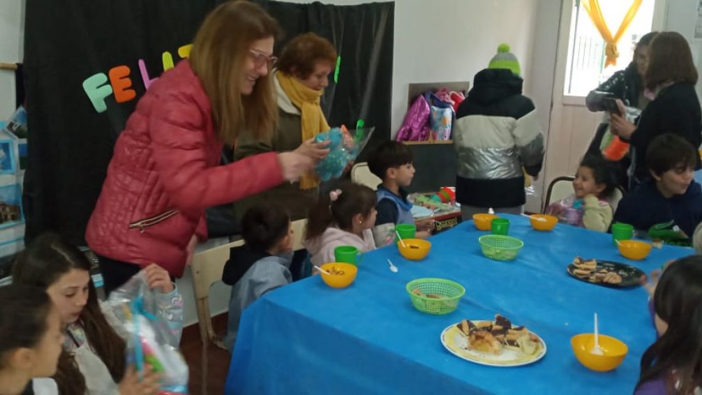 Rotary Tandil Oeste llevó adelante una campaña por el Día de las Infancias