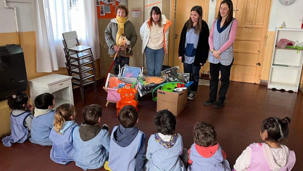 Rotary Tandil Oeste llevó adelante una campaña por el Día de las Infancias