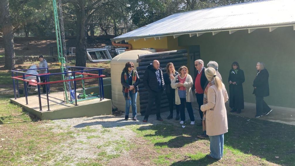 Lunghi recorrió Sierra del Tigre con la finalidad de definir nuevas intervenciones en el paseo