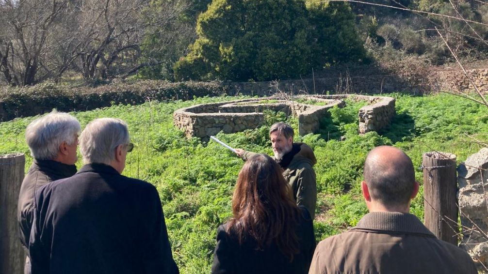 Lunghi recorrió Sierra del Tigre con la finalidad de definir nuevas intervenciones en el paseo