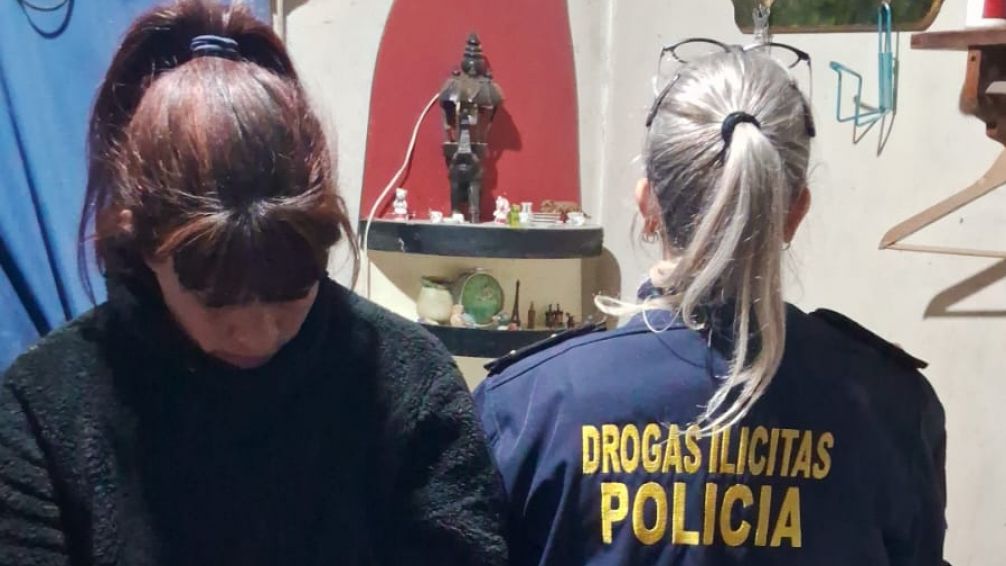 Tras un allanamiento, detuvieron a una mujer por la comercialización de droga