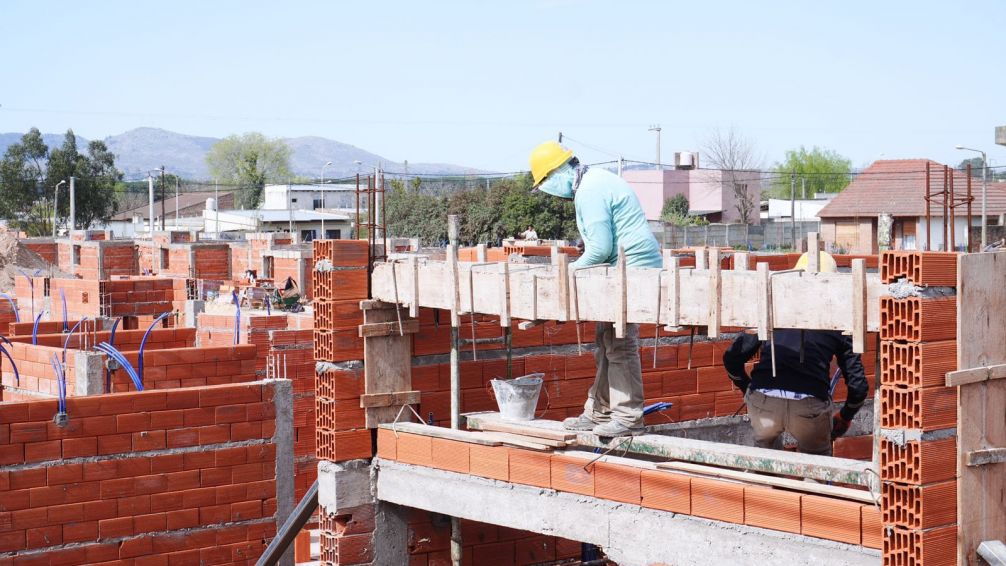 Avanzan las obras de los Barrios De Corazón Tandilense IV y V