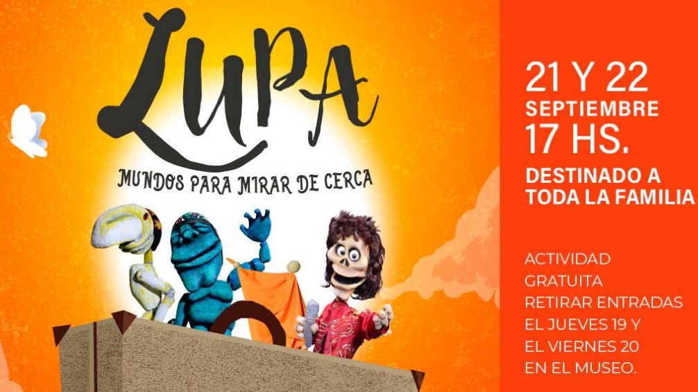 En el MUMBAT, se presenta el domingo "Lupa, Mundos para Mirar de Cerca"