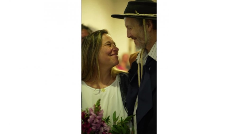 Emotivo casamiento en el Hospital Santamarina