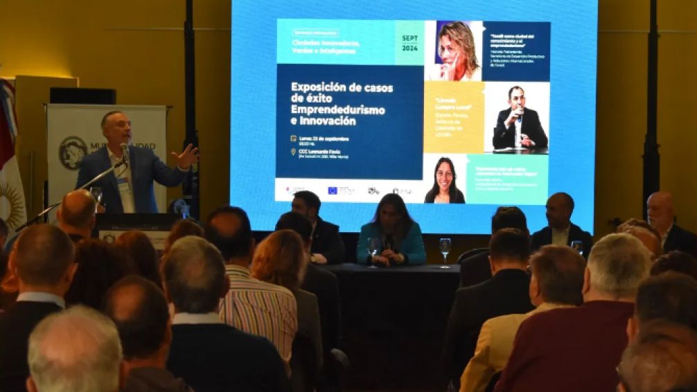 Tandil llevó su experiencia en innovación a un congreso internacional de ciudades