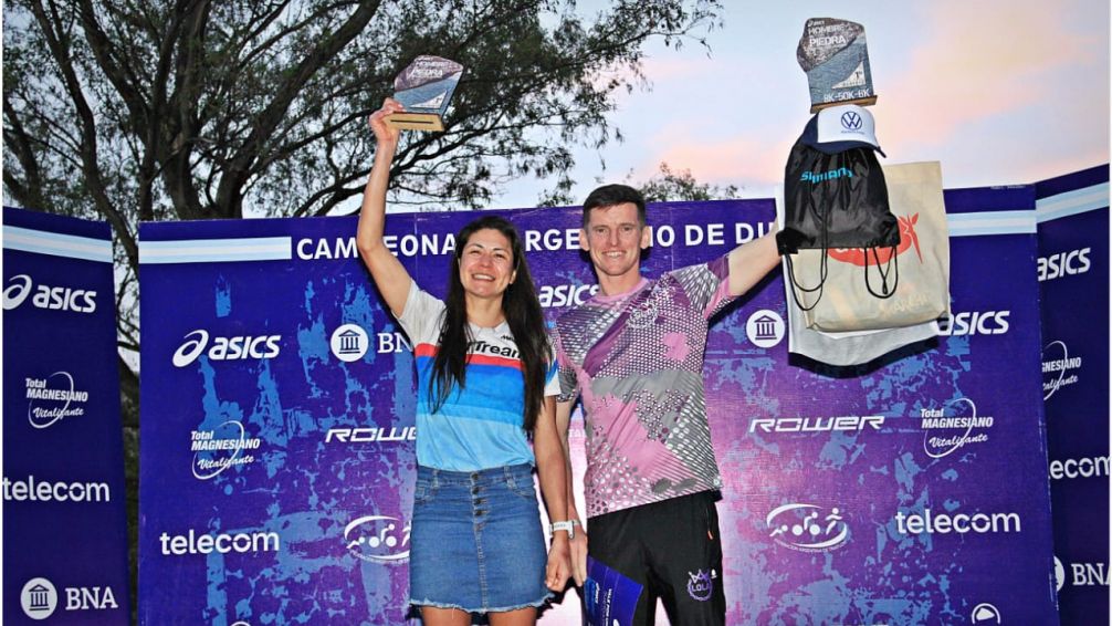 Bien y Lucero ganaron el Asics Hombre de Piedra