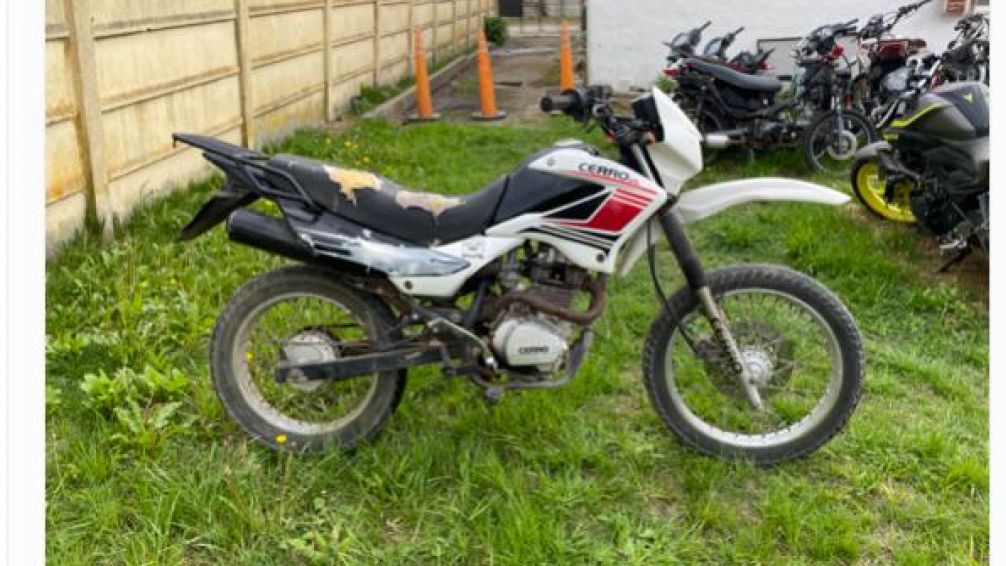Se recuperaron tres motos y se realizó un procedimiento por drogas durante el fin de semana