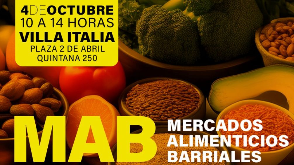 Con pescado, pollos y productos frescos, el Mercado Alimenticio Barrial estará en Villa Italia 