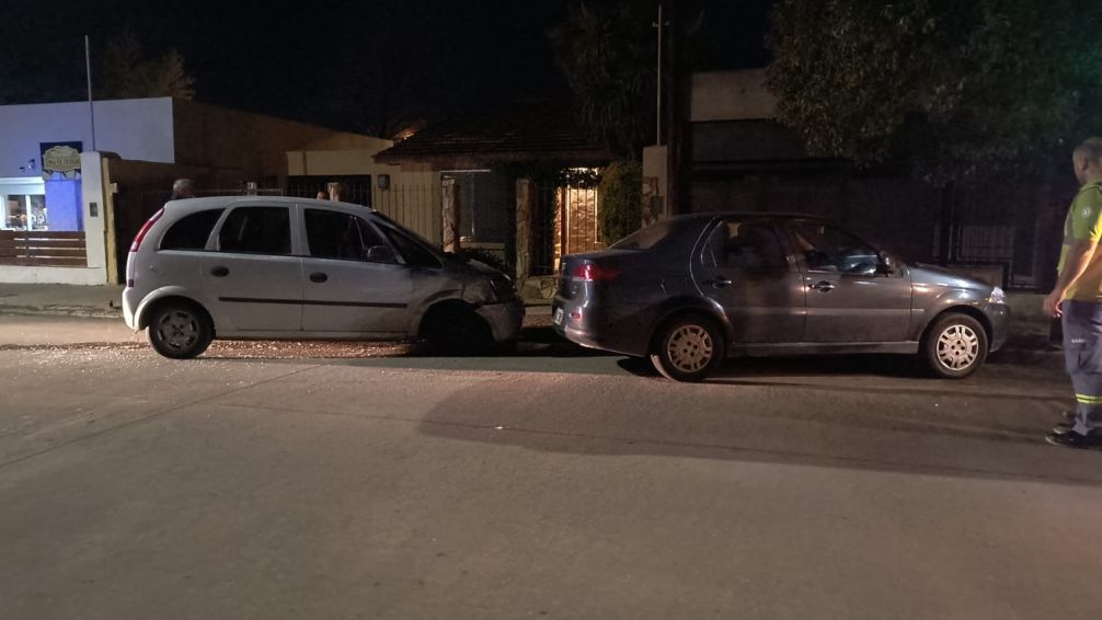 Choque en Saavedra el 1300
