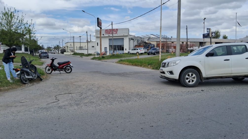 Choque en Colectora Macaya y Cuba: un herido