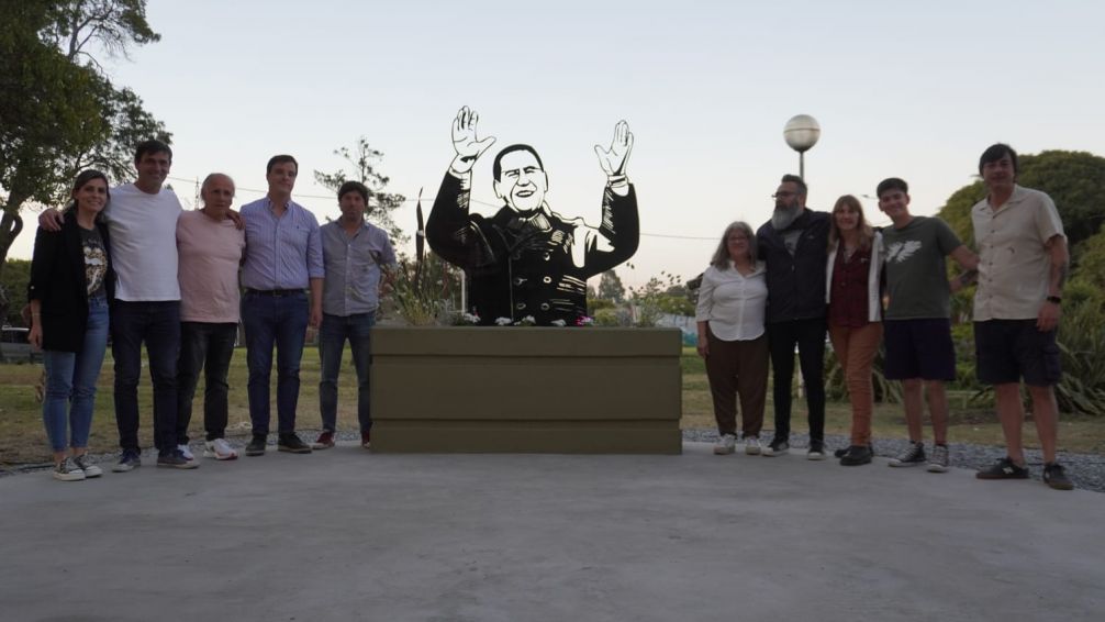 Se inauguró la Plaza Juan Domingo Perón
