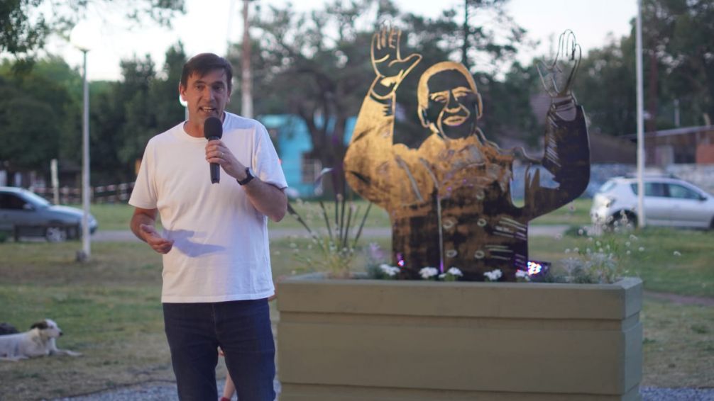 Se inauguró la Plaza Juan Domingo Perón